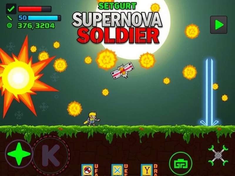 Supernova Soldier Gameplay Screenshot